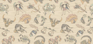 Constellations Cream Wallpaper by Missoni