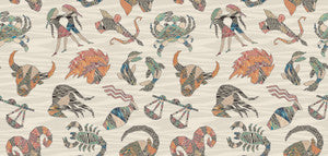 Constellations Grey Wallpaper by Missoni