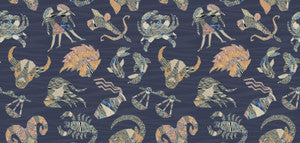Constellations Blue Wallpaper by Missoni