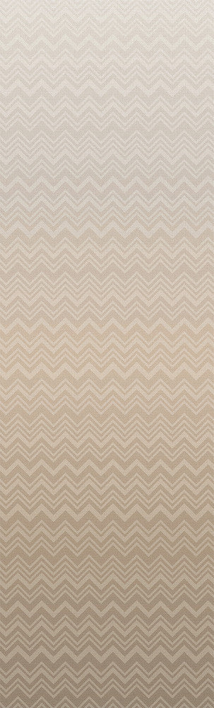 Iconic Shades Taupe Wallpaper by Missoni Missoni 4 Covers about 70.7 square feet 39.3-in by 21.6-ft long roll Unpasted 129.9 - Fabric Carolina -