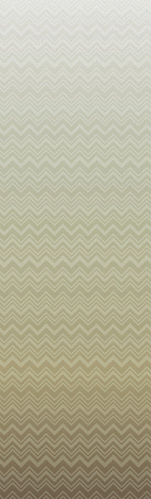 Iconic Shades Green Wallpaper by Missoni Missoni 4 Covers about 70.7 square feet 39.3-in by 21.6-ft long roll Unpasted 129.9 - Fabric Carolina -