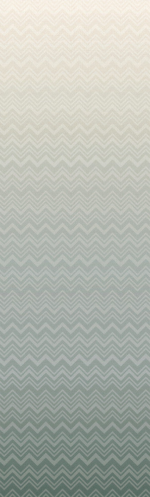 Iconic Shades Blue Wallpaper by Missoni Missoni 4 Covers about 70.7 square feet 39.3-in by 21.6-ft long roll Unpasted 129.9 - Fabric Carolina -