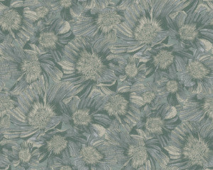 Anemoni Teal Wallpaper by Missoni