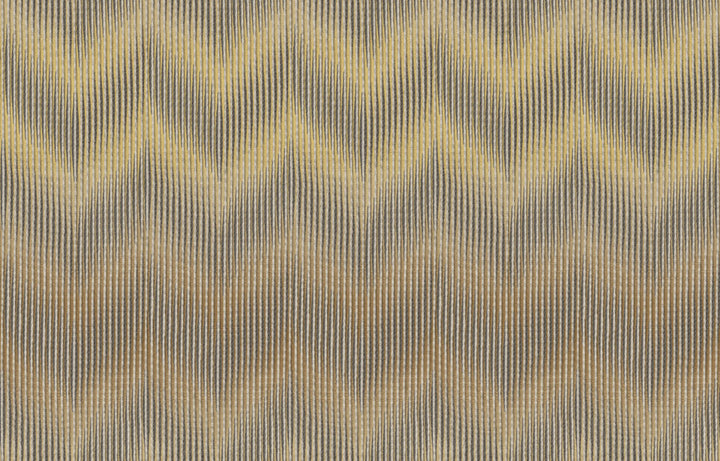 Ande Ochre Wallpaper by Missoni Missoni Home 5 Covers about 107.4 square feet Unpasted 25.25-in repeat, straight match 39.3-in by 32.8-ft long roll - Fabric Carolina -