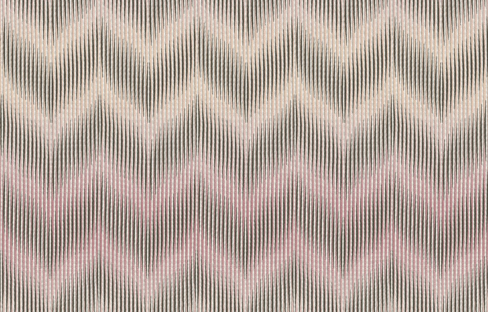 Ande Pink Wallpaper by Missoni Missoni Home 5 Covers about 107.4 square feet Unpasted 25.25-in repeat, straight match 39.3-in by 32.8-ft long roll - Fabric Carolina -
