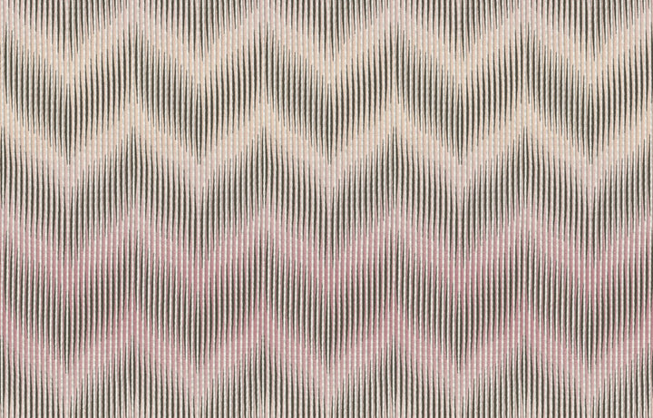 Ande Pink Wallpaper by Missoni Missoni Home 5 Covers about 107.4 square feet Unpasted 25.25-in repeat, straight match 39.3-in by 32.8-ft long roll - Fabric Carolina -