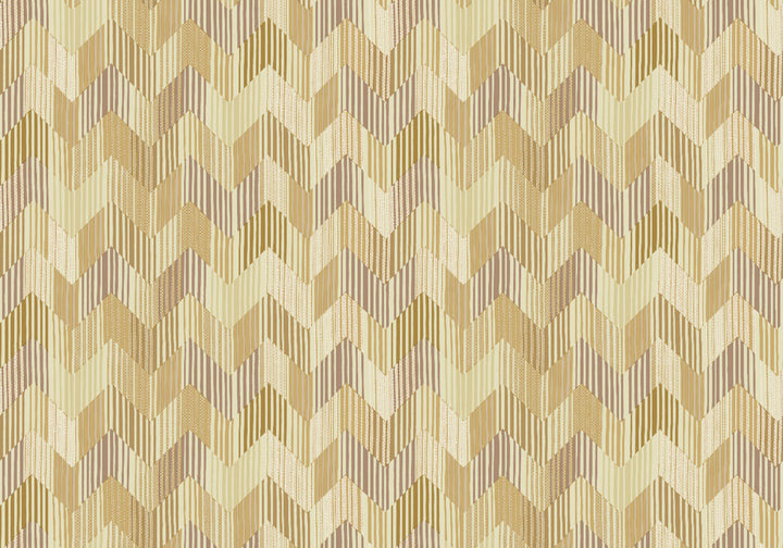 Betulle Citrus Wallpaper by Missoni Missoni Home 5 Covers about 107.4 square feet Unpasted 9.125-in repeat, straight match 39.3-in by 32.8-ft long roll - Fabric Carolina -