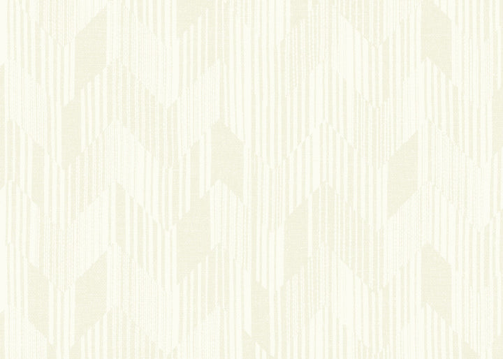 Birch White Wallpaper by Missoni Missoni Home 5 Covers about 84.2 square feet Unpasted 16-in repeat, straight match 34.25-in by 29.5-ft long roll - Fabric Carolina -
