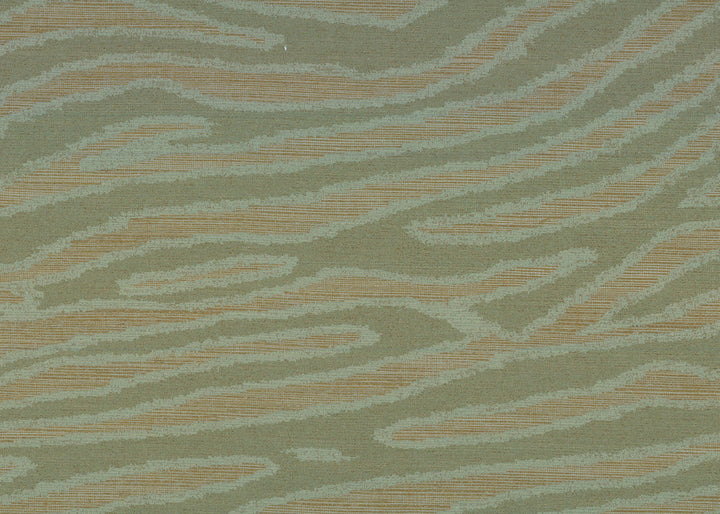 Zambia Green Wallpaper by Missoni Missoni Home 5 Covers about 84.2 square feet Unpasted 32.5-in repeat, straight match 34.25-in by 29.5-ft long roll - Fabric Carolina -