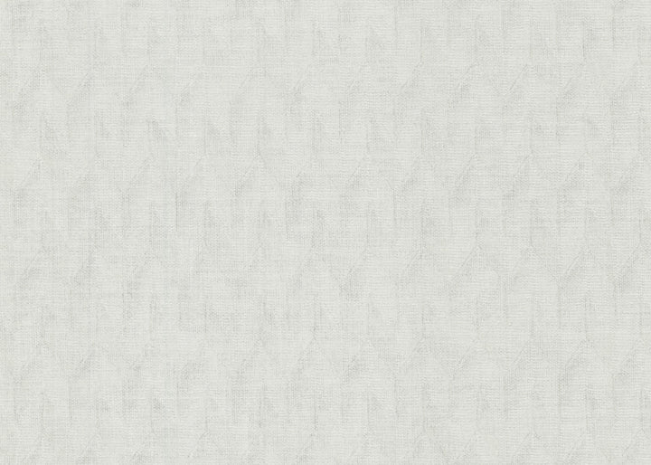 Sestriere Silver Wallpaper by Missoni Missoni Home 5 Covers about 75.2 square feet Unpasted 2.375-in repeat, straight match 27.5-in by 32.8-ft long roll - Fabric Carolina -
