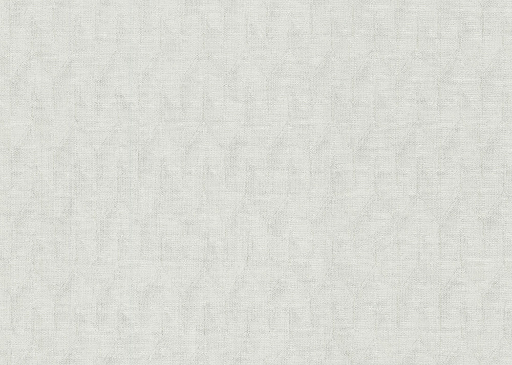 Sestriere Silver Wallpaper by Missoni Missoni Home 5 Covers about 75.2 square feet Unpasted 2.375-in repeat, straight match 27.5-in by 32.8-ft long roll - Fabric Carolina -
