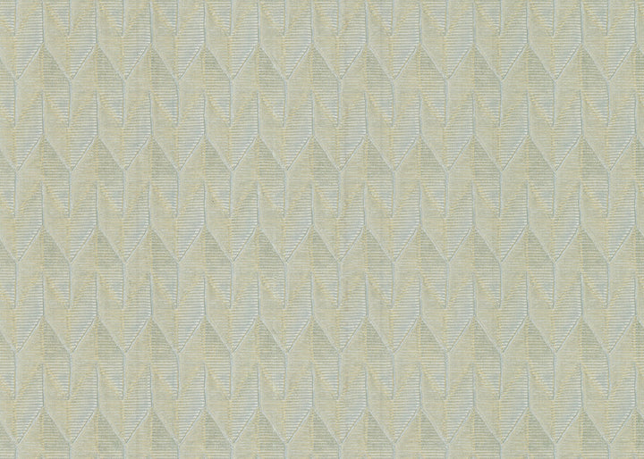 Sestriere Pewter Wallpaper by Missoni Missoni Home 5 Covers about 75.2 square feet Unpasted 2.375-in repeat, straight match 27.5-in by 32.8-ft long roll - Fabric Carolina -
