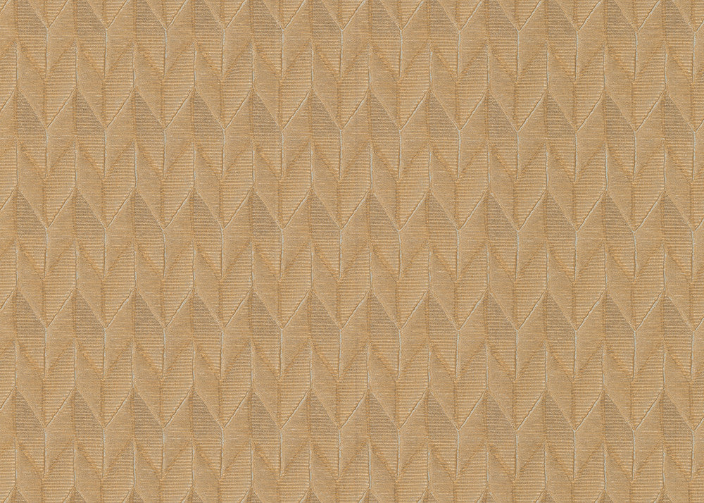 Sestriere Copper Wallpaper by Missoni Missoni Home 5 Covers about 75.2 square feet Unpasted 2.375-in repeat, straight match 27.5-in by 32.8-ft long roll - Fabric Carolina -