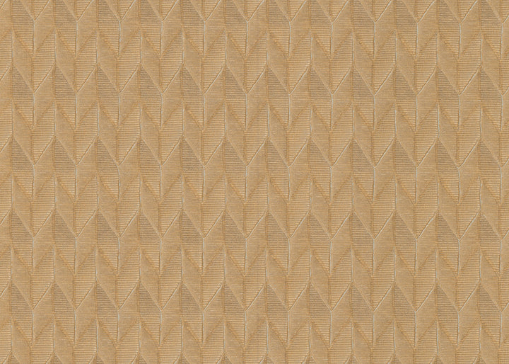 Sestriere Copper Wallpaper by Missoni Missoni Home 5 Covers about 75.2 square feet Unpasted 2.375-in repeat, straight match 27.5-in by 32.8-ft long roll - Fabric Carolina -