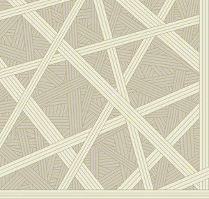 Nastri Warm Neutral Wallpaper by Missoni