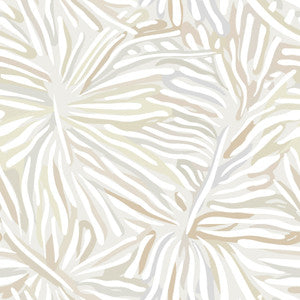 Flora Neutral Wallpaper by Missoni