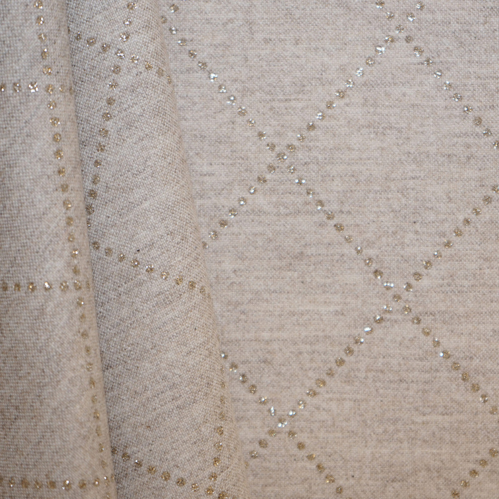 Mia 33Sj101 by JF Designer Fabric JF Studio 80% Wool, 20% Polyester Italy Horizontal: 2.75 and Vertical: 3.25 55 - Swanky Fabrics -