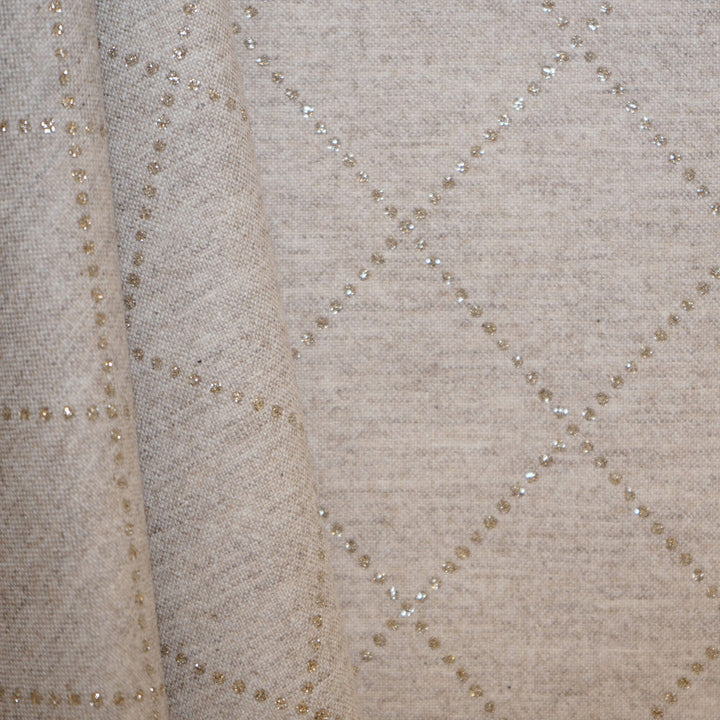 Mia 33Sj101 by JF Designer Fabric JF Studio 80% Wool, 20% Polyester Italy Horizontal: 2.75 and Vertical: 3.25 55 - Swanky Fabrics -