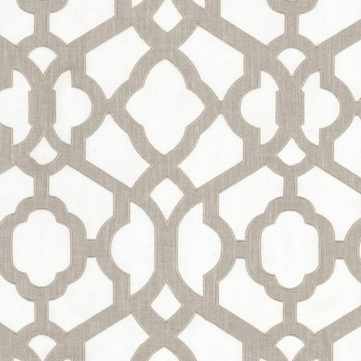 Micah 3 Taupe by Stout Fabric Stout Fabric Micah 3 TaupeFabric Color My Window Pongee/Carbon 100%Cot %Bemb India </p><p>Repeat: H: 13, V: 1.375 52 in - Fabric Carolina -