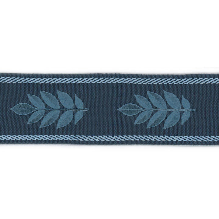 Midfield Tape 2 Navy by Stout Trim Stout Trim Midfield Tape 2 NavyTrim NEW TRADITIONS TRIM 90%SVI 10%POL CHINA </p><p>Repeat: H: 3.875, V: 0.000 2.5 in - Fabric Carolina -