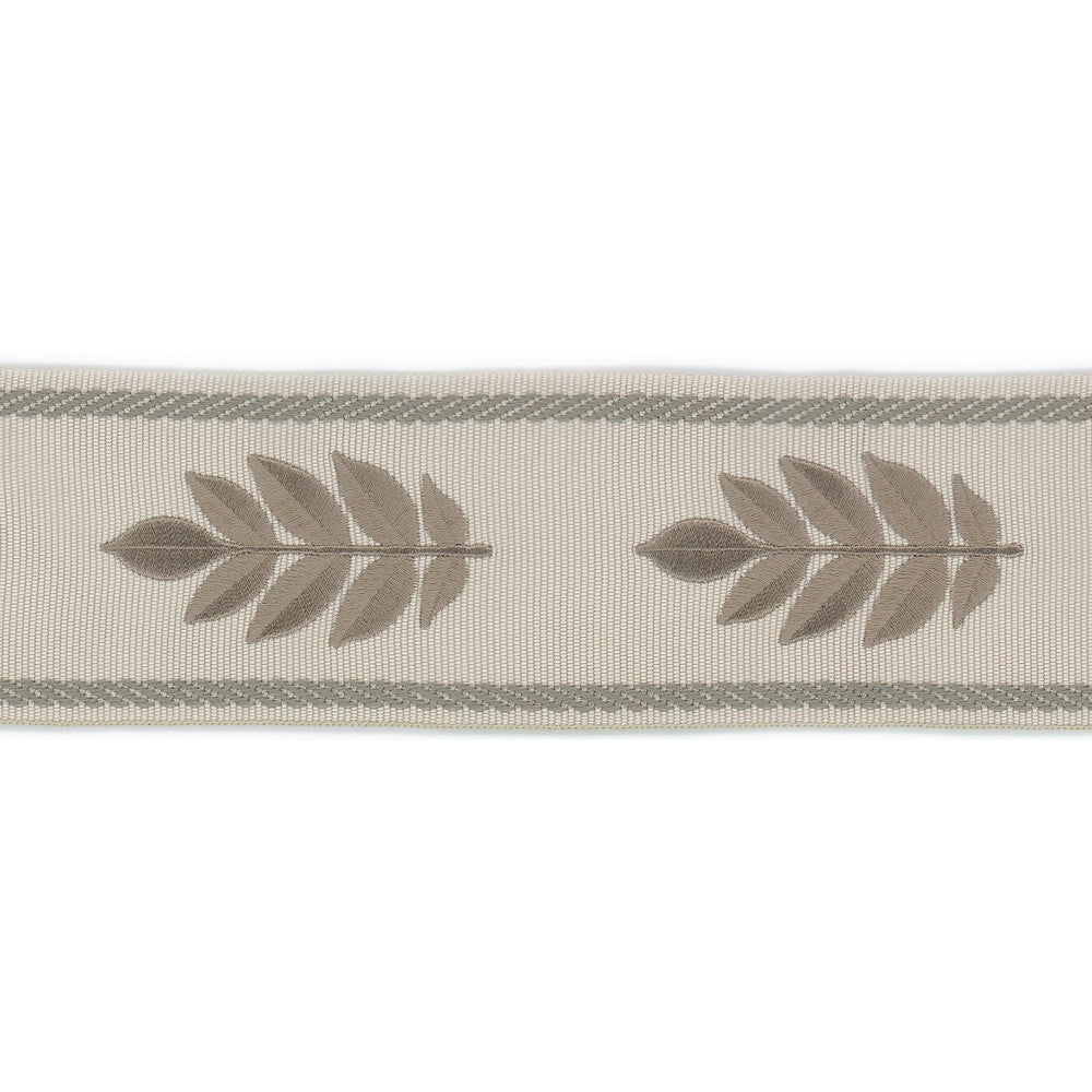 Midfield Tape 7 Driftwood by Stout Trim Stout Trim Midfield Tape 7 DriftwoodTrim NEW TRADITIONS TRIM 90%SVI 10%POL CHINA </p><p>Repeat: H: 3.875, V: 0.000 2.5 in - Fabric Carolina -