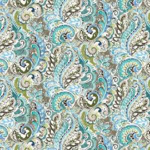 Midland Seaglass by Norbar Fabric PRISM CARNIVAL 100% COTTON KOREA 13 1/2"V 27"H 54" - Fabric Carolina -