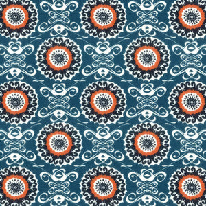 Midsummer 4 Slate by Aoc Fabric