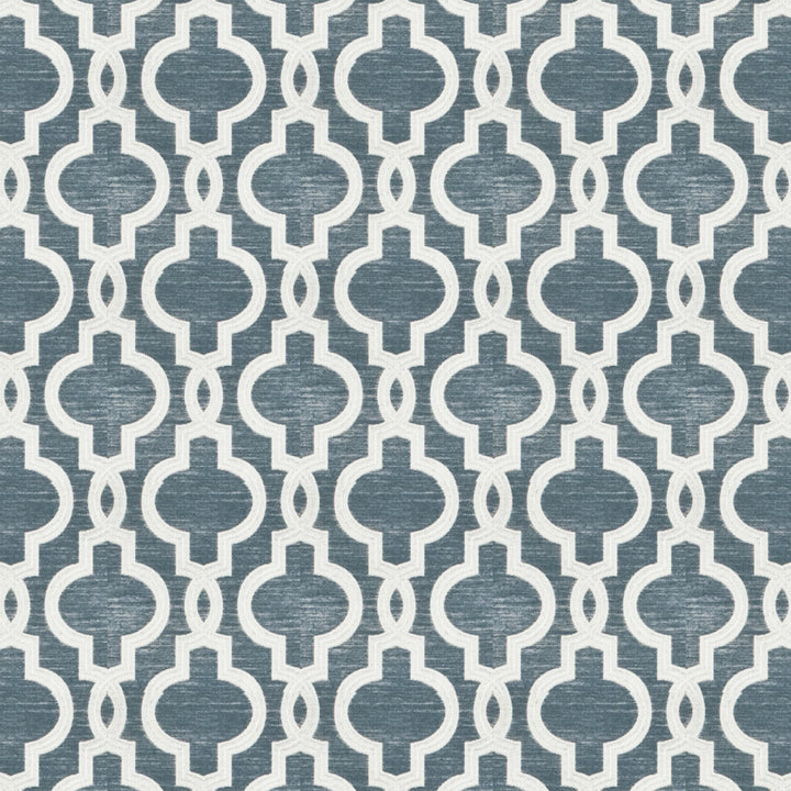 Midvale 5 Ink by Stout Fabric COLOR MY WINDOW OPAL/FEDERAL 67%POL 33%COT INDIA Horizontal: 6.75 and Vertical: 7.375 54 in - Fabric Carolina -