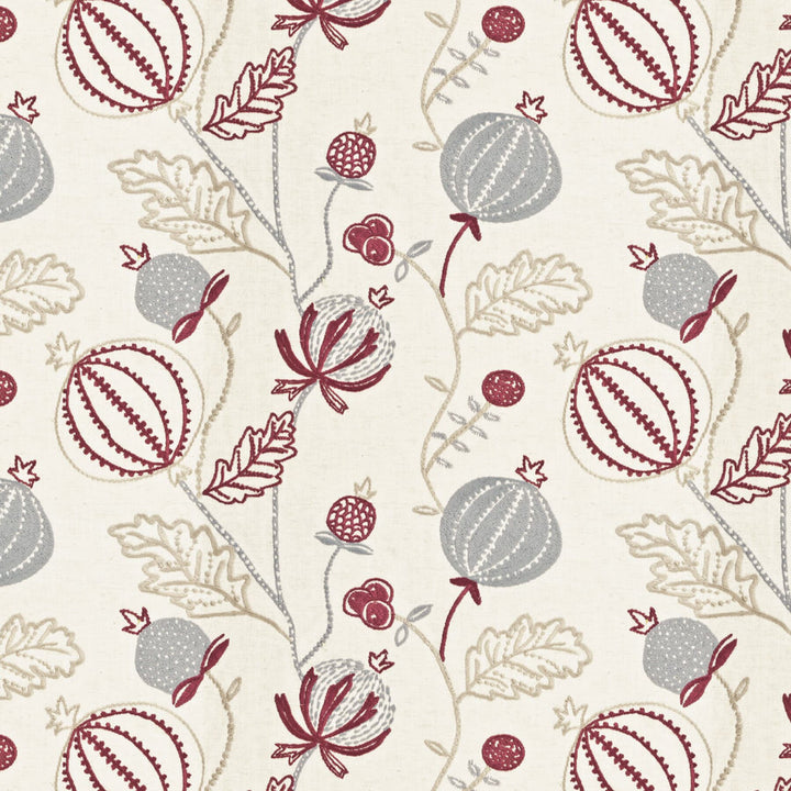 Miguel 2 Beet by Marcus William Fabric MARCUS WILLIAM KENDI SHOWROOM 52%SVI 26%COT 22%LIN INDIA MARTINDALE WEAR TEST (LIGHT DUTY) Horizontal: 17.25 and Vertical: 12.375 53.25 in - Fabric Carolina -