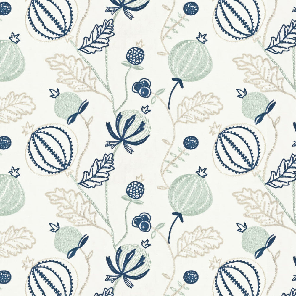 Miguel 4 Navy by Marcus William Fabric MARCUS WILLIAM KENDI SHOWROOM 52%SVI 26%COT 22%LIN INDIA MARTINDALE WEAR TEST (LIGHT DUTY) </p><p>Repeat: 12.375 53.25 in - Fabric Carolina -