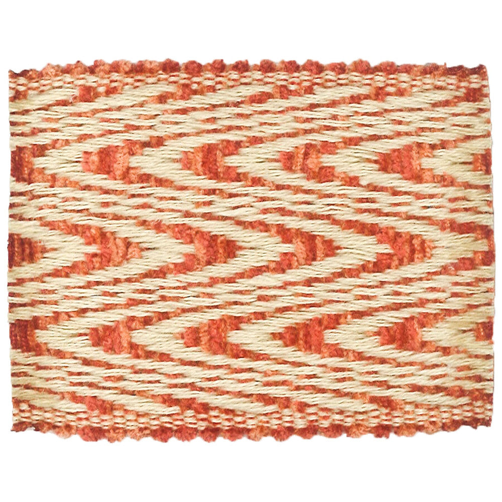 Milbank 10 Sunset by Stout Designer Trim TREND ALERT TRIM 50%COT 50%LIN CHINA Horizontal: 0.63 and Vertical: 0 2.25 in - Swanky Fabrics -