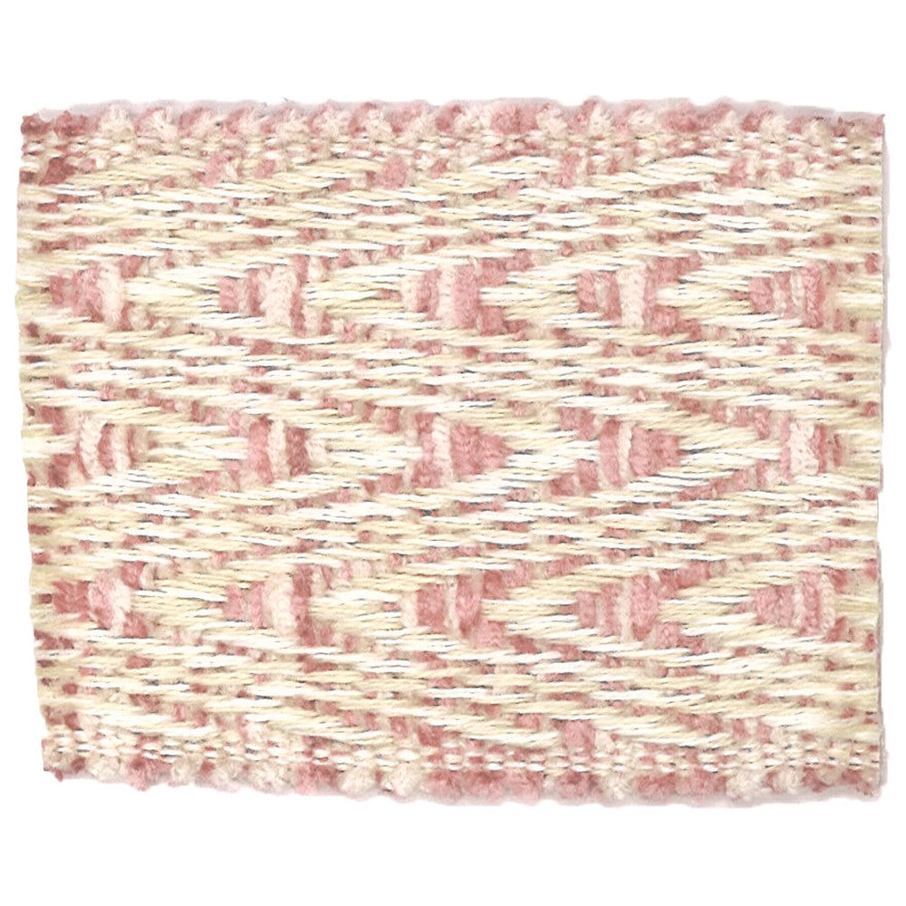 Milbank 5 Petal by Stout Trim TREND ALERT TRIM 50%COT 50%LIN CHINA MARTINDALE WEAR TEST (35 000 CIRCULAR RUBS) Horizontal: 0.630 and Vertical: 0.000 2.25 in - Fabric Carolina -