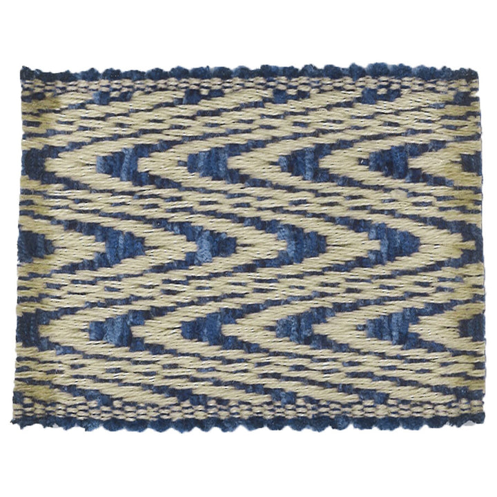 Milbank 9 Royal by Stout Trim TREND ALERT TRIM 50%COT 50%LIN CHINA Horizontal: 0.630 and Vertical: 0.000 2.25 in - Fabric Carolina -