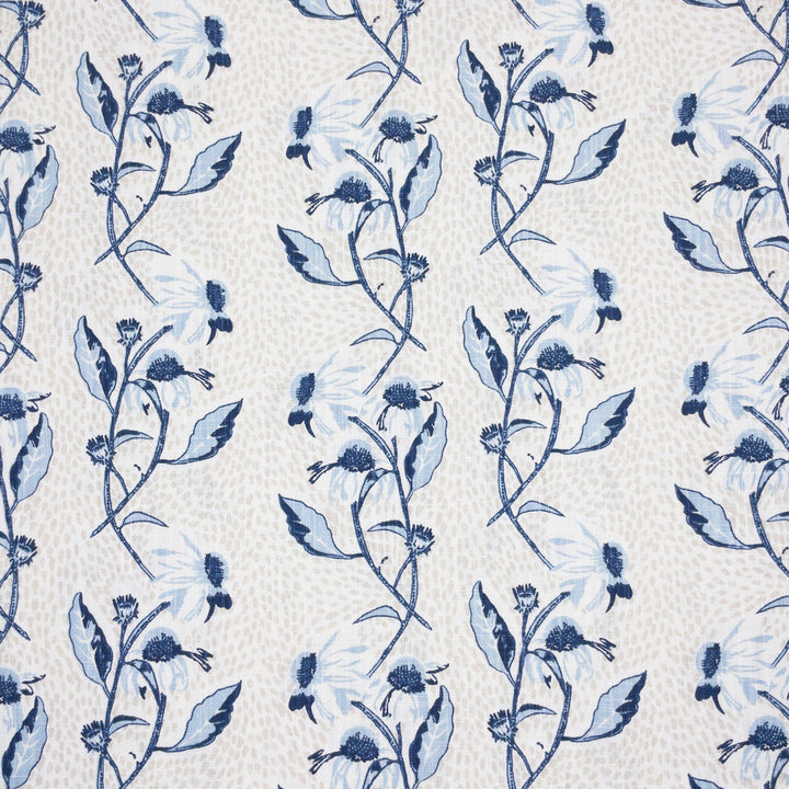 Miller 4 Navy by Aoc Fabric Aoc Fabric Miller 4 NavyFabric THE ART OF COLOR HERITAGE II 100%COT USA </p><p>Repeat: H: 9.000, V: 6.375 54 in - Fabric Carolina -