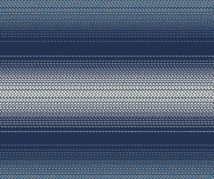 Million Navy 60 by Norbar Designer Fabric HEAT WAVE 100% SOLUTION DYED ACRYLIC GERMANY 29 1/2"V 6 3/4"H 55 - Swanky Fabrics -