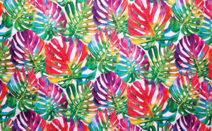 Mimosa Tropics by Norbar Fabric PRISM BRIGHTS 100% COTTON ITALY 20"V - 40.5"-H 54 - Fabric Carolina -
