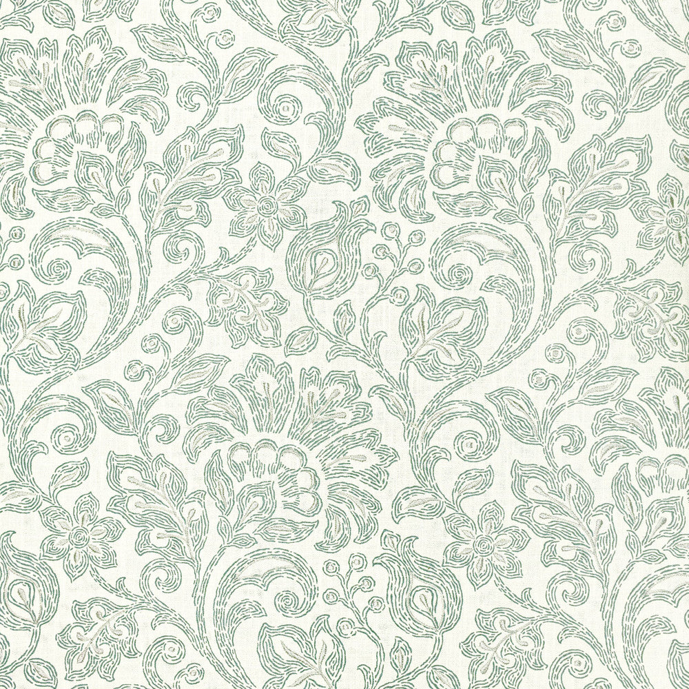 Mineola 1 Lagoon by Stout Fabric Stout Fabric Mineola 1 LagoonFabric Color My Window Lake/Seaglass 100%Cot %Memb India </p><p>Repeat: H: 14.5, V: 13.25 51 in - Fabric Carolina -