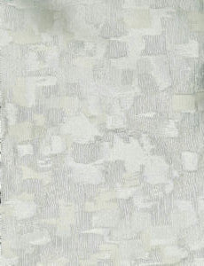 Minute White by Norbar Designer Fabric SPLENDOR 100% POLYESTER AND LUREX CHINA 12 1/4"V 13 3/4"H 108 - Swanky Fabrics -
