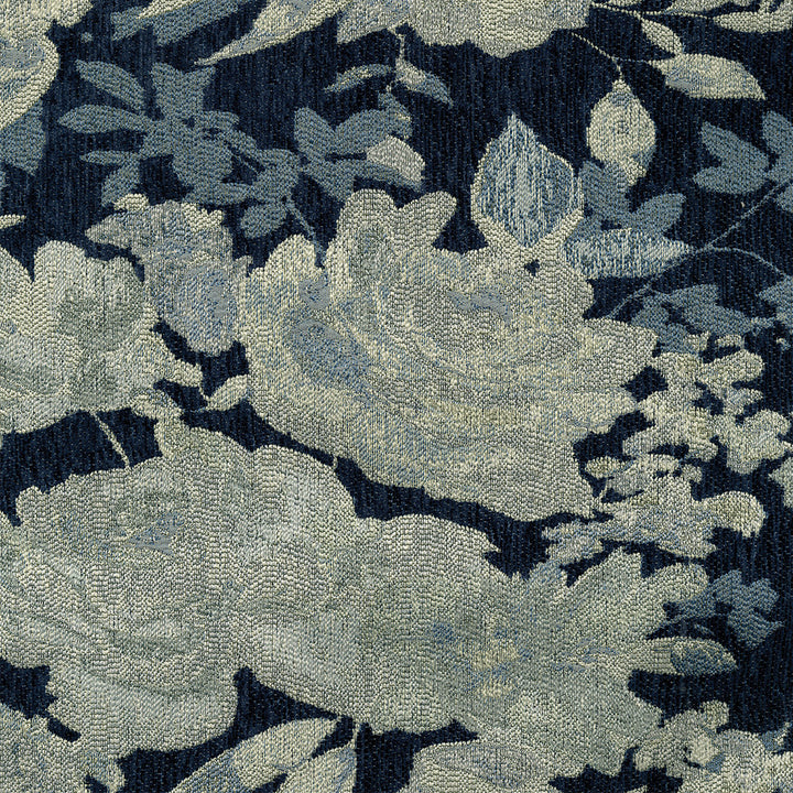 Brocade 306 Bluebell by ABBEYSHEA Fabric 100% Polyester China 15,000 Double Rubs (Wyzenbeek) </p><p>Repeat: Horizontal: 13.5 in. (34.29 cm) Up the Roll and Vertical: 27 in. (68.60 cm) Across the Roll 55" (140 cm) - Fabric Carolina -