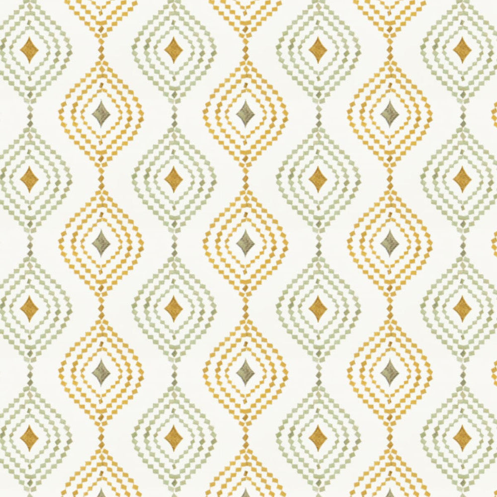 Mirella 1 Granite by Stout Fabric Rainbow Library Silver/Smoke 55% Linen 45% Cotton Viscose Embroidery INDIA Horizontal: 8.5 and Vertical: 15.75 52 in - Fabric Carolina -