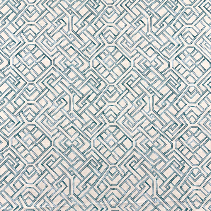 Miriam Turquoise by Magnolia Fabric - 100% Cotton India 18000 Horizontal: 13.5 and Vertical: 13.25 55.5 - Fabric Carolina -