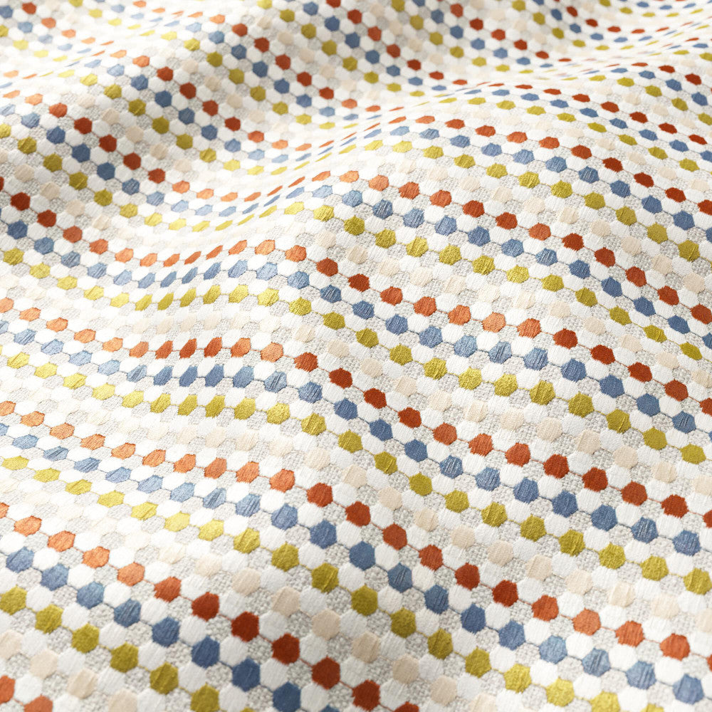 MISCHIEF 27J9161 by JF Fabric TRIBUTE 79% Polyester, 21% Cotton India Horizontal: 2.125 and Vertical: 0.5 55 - Fabric Carolina -