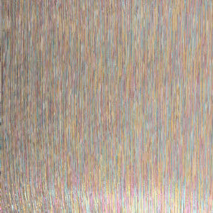 Mission Rainbow by Norbar Designer Fabric METALICA 100% POLYESTER AND LUREX CHINA 15"V 14 1/2"H 112 - Swanky Fabrics -