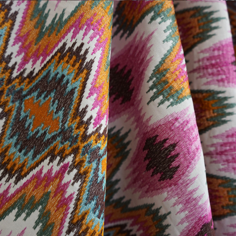 Mission 44Sj101 by JF Fabric JF Studio 35% Cotton, 32% Viscose, 23% Linen, 10% Polyester India Horizontal: 12.75 and Vertical: 4 51 - Fabric Carolina -