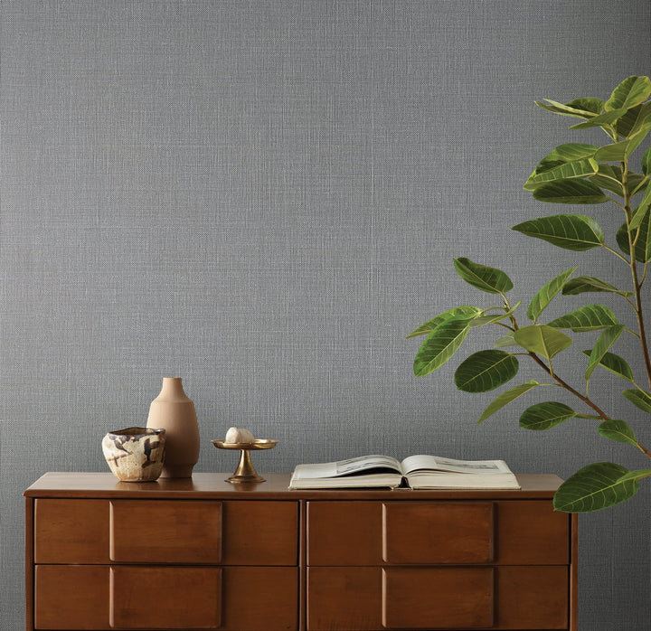 Meadowbrook Charcoal Wallpaper by Magnolia Home Designer
