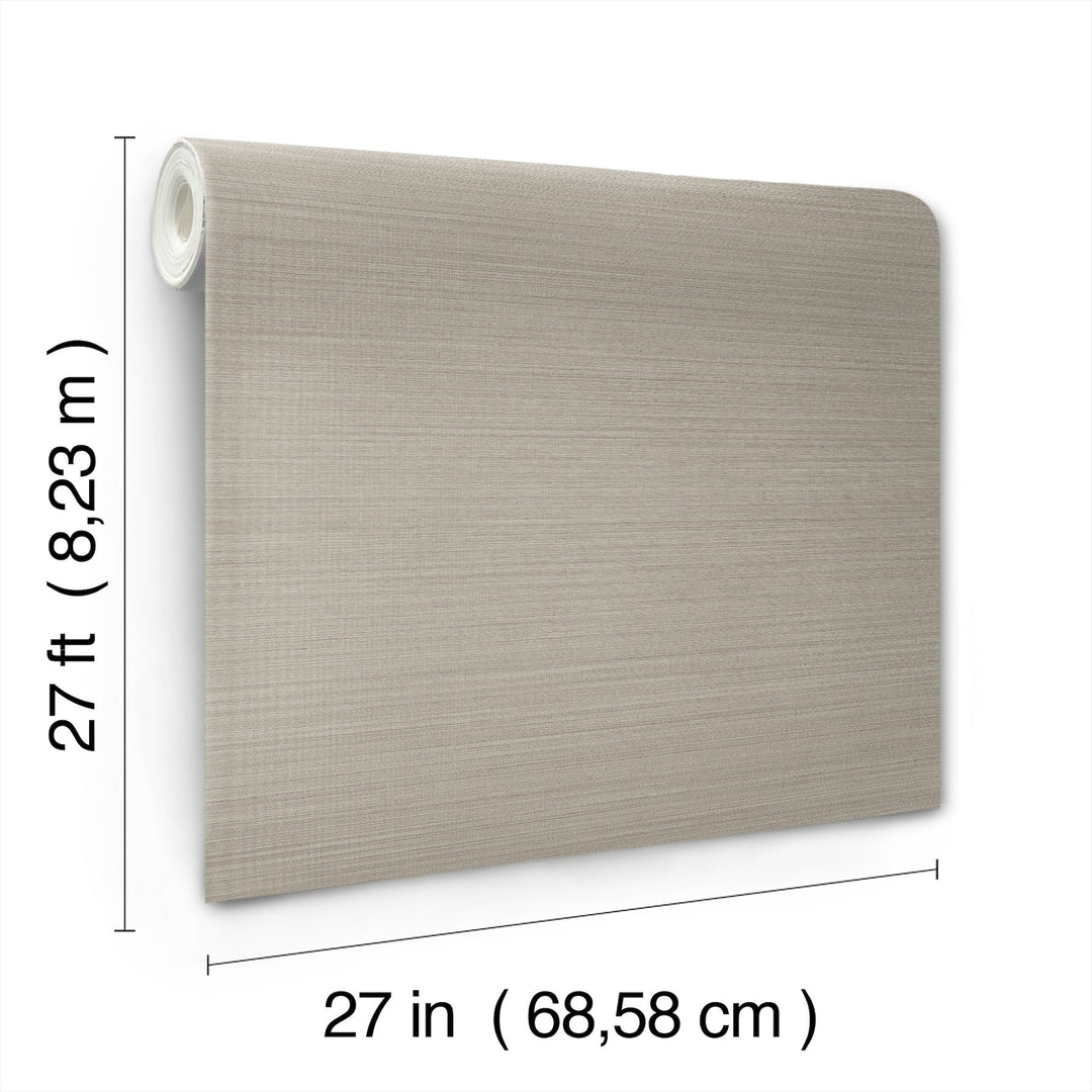 Loomed Wheat Wallpaper by Magnolia Home Designer