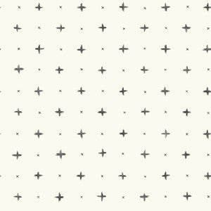 Cross Stitch Black Wallpaper by Magnolia Home