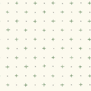 Cross Stitch Green Wallpaper by Magnolia Home