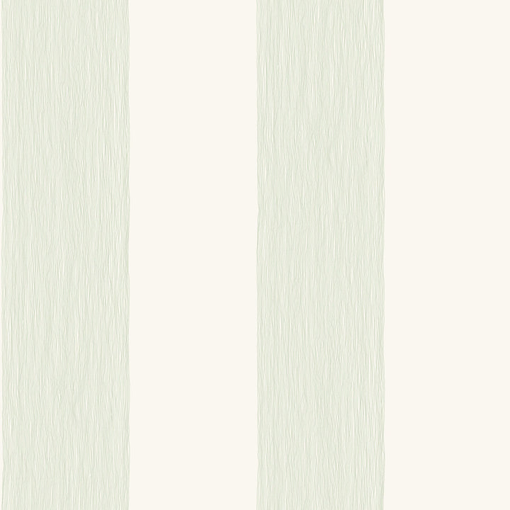 Thread Stripe Green Wallpaper by Magnolia Home Magnolia Home Artful Prints & Patterns Covers about 56.4 square feet 20.5-in by 33-ft long roll Prepasted 0 - Fabric Carolina -