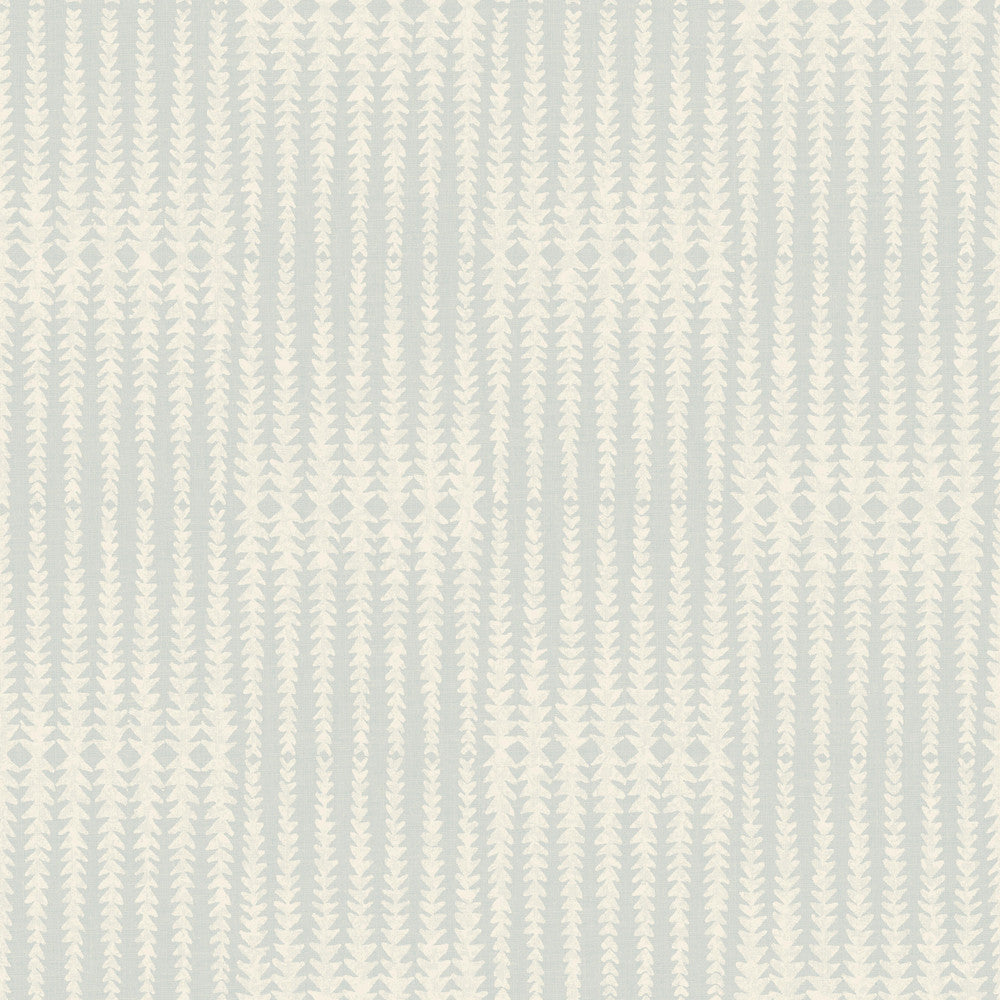Vantage Point Blue Wallpaper by Magnolia Home Magnolia Home Artful Prints & Patterns Covers about 56.4 square feet 20.5-in by 33-ft long roll Prepasted 20.5 - Fabric Carolina -